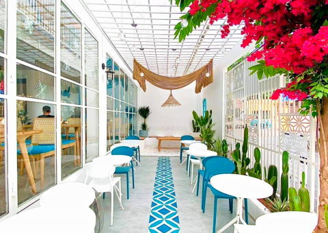 Gạch bông cao cấp Secoin tại Le Ciel Cafe, TP Hồ Chí Minh